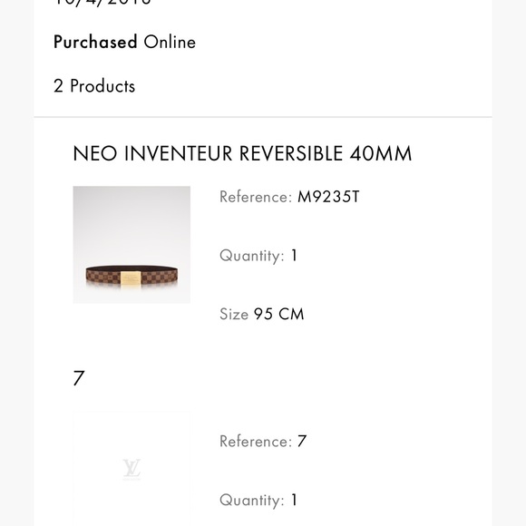 LV Belt - Picture 3 of 3